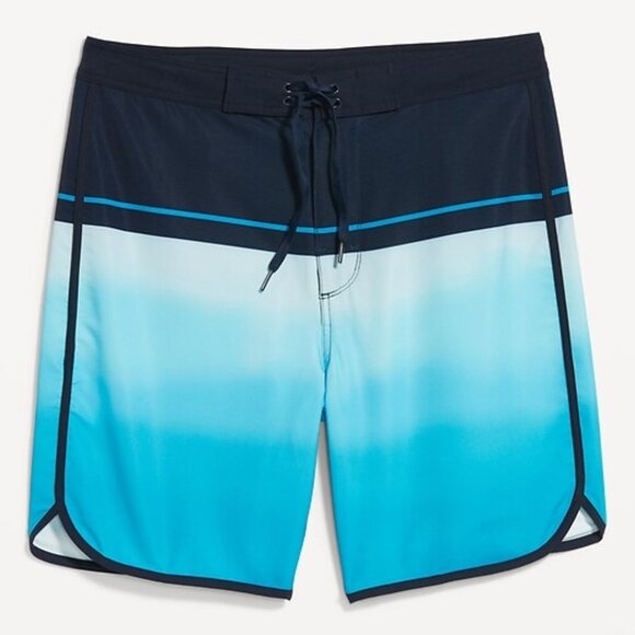 3/$30 BNWT Old Navy Blue Ombre Board Shorts - Picture 1 of 2